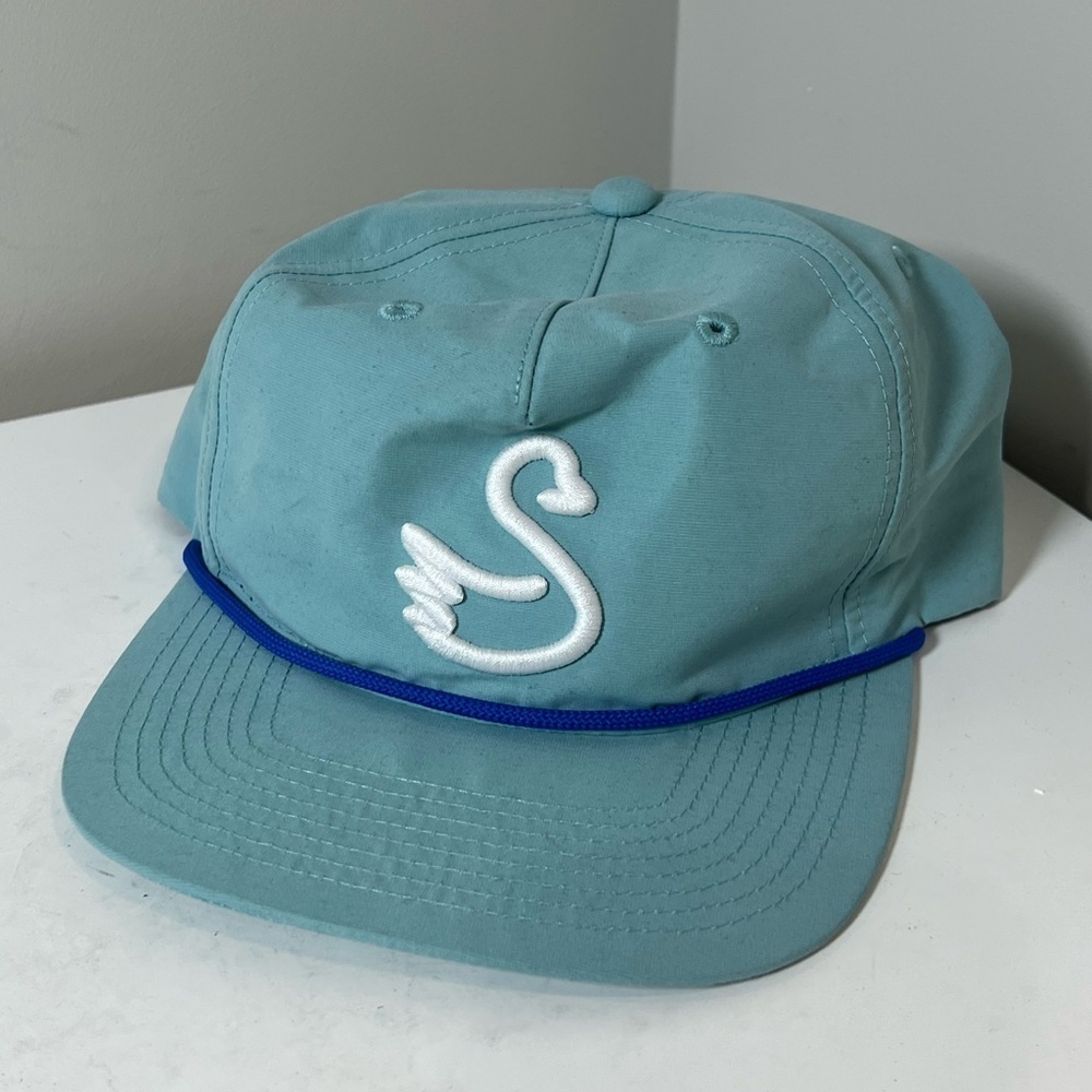 SWANNIES Golf Classic Rope Hat front Logo Rhoback Greyson